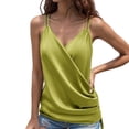thumbnail image 2 of SHenli Workout Tops for Women Racerback Sleeveless Cropped Tank Tops Open Back Camisole Yoga Running Shirts for Women Oversized Gym Clothes Green S, 2 of 4