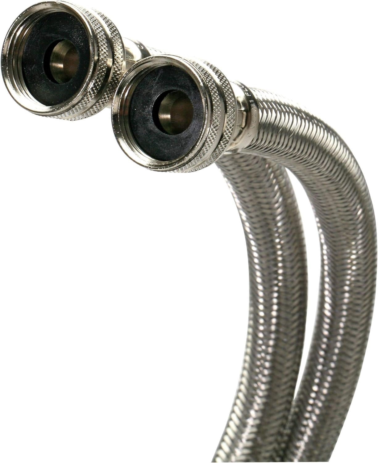 Fluidmaster Hose Thread Braided, Stainless Steel 1000 Psi Nickel