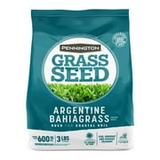 Pennington Argentine Bahiagrass Grass Seed, for Full Sun, 3 lb.