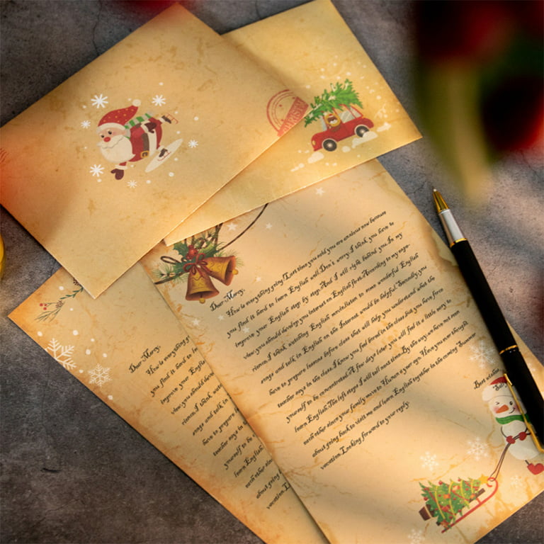30pcs Enveloppe de Papier nacré,Yueser Vintage Enveloppe avec Fermoir en  Papier en Forme cœur pour Carte Postale le mariage Joyeux Noël Cartes  cadeaux de fête d'anniversaire : : Fournitures de bureau