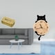 thumbnail image 2 of Caja de pañuelos,Dispensador de pañuelos para baño,Reloj de pared,Reloj de pared decorativo para baño y dormitorio.,Reloj de pared de gato silencioso y sin tictac,regalo, 2 of 7
