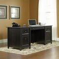 thumbnail image 2 of Kingfisher Lane Engineered Wood 4-Drawers Executive Desk in Estate Black, 2 of 6