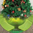 thumbnail image 3 of Falda para árbol de Navidad Grinc_H, suave y divertida, decoración navideña navideña de granja de 30", 3 of 4