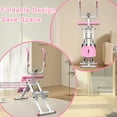 thumbnail image 4 of 2-In-1 Strength Training, Stair Stepper for Home, Upgrade Vertical Climber Workout Machine for Full-Body Exercise, AB Workout Machine Fitness Equipment, Pink, 4 of 9