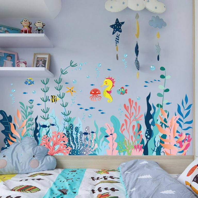 Fish nursery decor sales