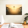 thumbnail image 3 of Elephant Stock Beyond The Cross Wall Art - Religion And Spirituality Canvas Canvas - 12" x 8", 3 of 8