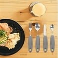 thumbnail image 4 of 1 Set of Adaptive Utensils Anti-shaking Utensil Elderly Tableware Elderly Utensil Non-Slip Utensil, 4 of 8