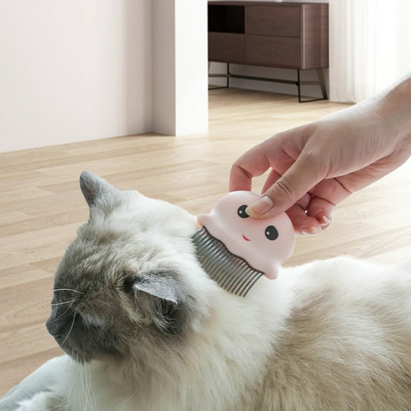 Walmart+ Week Aqestyerly Portable Hair Brush Dog Comb Pet Flea Comb- Silicone Soft Dog Comb Pet