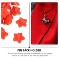 thumbnail image 4 of Shisuyan 100PCS Practical Pin Badges Lapel Pin Backing Tie Tacks Holders, 4 of 9