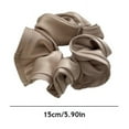 thumbnail image 5 of YooGuoGuo Elegant Korean Satin Silk Hair Scrunchies Fungus Edge Smooth Elastic Hair Bands Women Hair Accessories Gentle Ponytail Hair Ties, 5 of 5