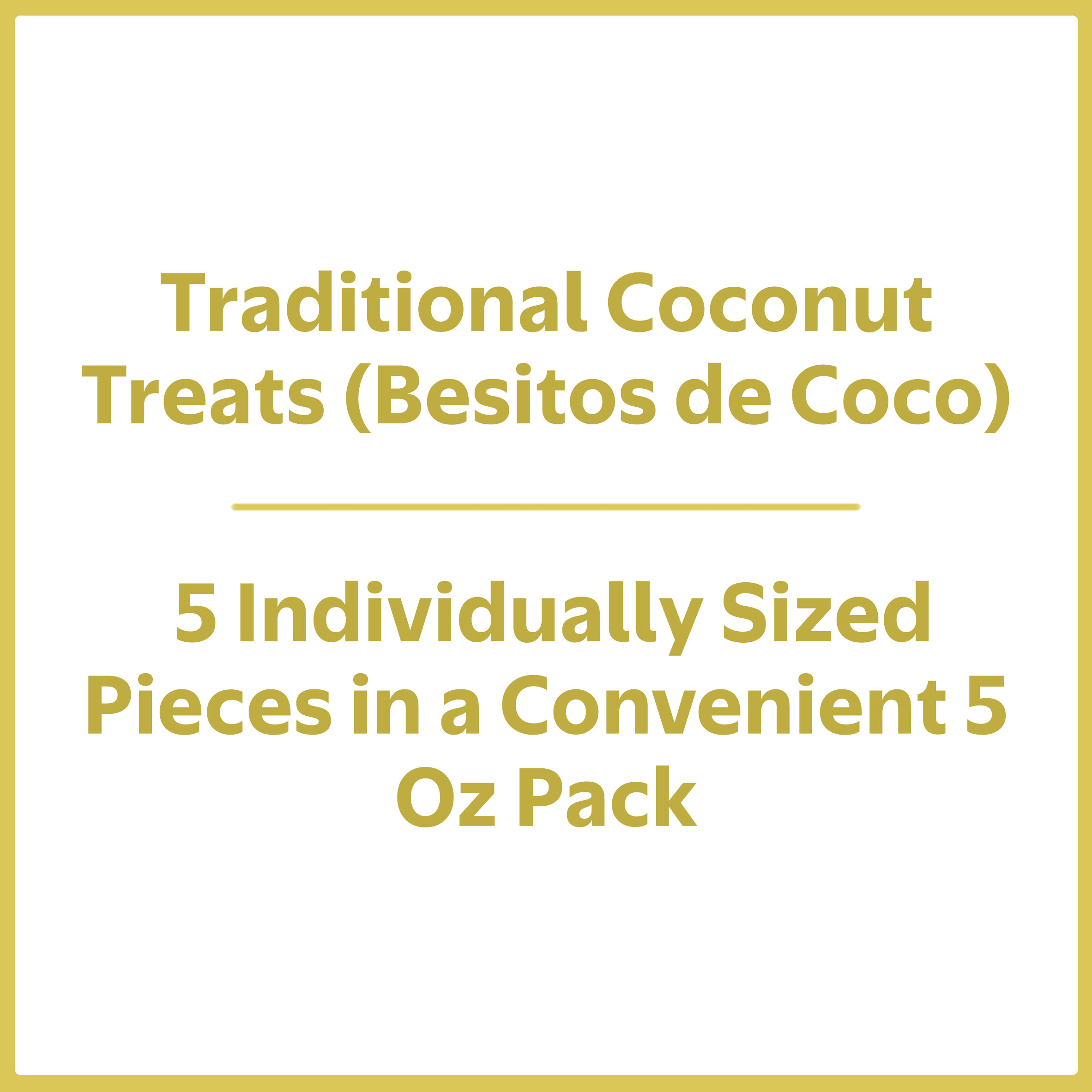 Pan Pepin, Besitos De Coco, 5 oz, 5ct