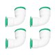 thumbnail image 1 of Conector de tubería de agua, 10 piezas Accesorio de tubería de codo de línea de agua Accesorio de línea de agua Diseño a prueba de futuro, 1 of 9