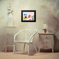 thumbnail image 4 of Blanckslate 14x12 Black Modern Framed Museum Art Print Titled - Mod Cats Collection A, 4 of 5