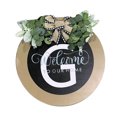 thumbnail image 2 of YAOMOBB Farmhouse Wreath Decorative Front Door Wreath with Fake Flower Decoration Rural Style, 2 of 6