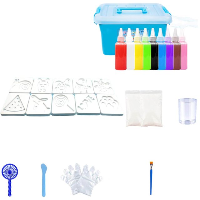 WIFKLSIIPG Kids Toys DIY Handmade Water Animal Set 3D Water Magical Creatures Making Kit Maker Children Handmade Gel Sensory Toy Set(100ml)