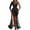 Black, variant on PMVFHDE Women Off Shoulder Sparkly Evening Dress Asymmetrical Hem Party Gown Party Dresses For Women Green,S