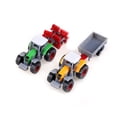 thumbnail image 2 of High Simulation Mini Toy,Agricultural Farmer Vehicle Model, Die Cast Metal Farm Machinery Toys,1:64 Scale High Simulation Agricultural Farmer Vehicle Model Mini Kids Car Toy(4pcs), 2 of 9