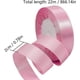 thumbnail image 3 of Cinta de satén de 22 m y 2 cm de ancho para regalo de Navidad, bodas y cumpleaños, cintas de tela, cintas de regalo (rosa), 3 of 5