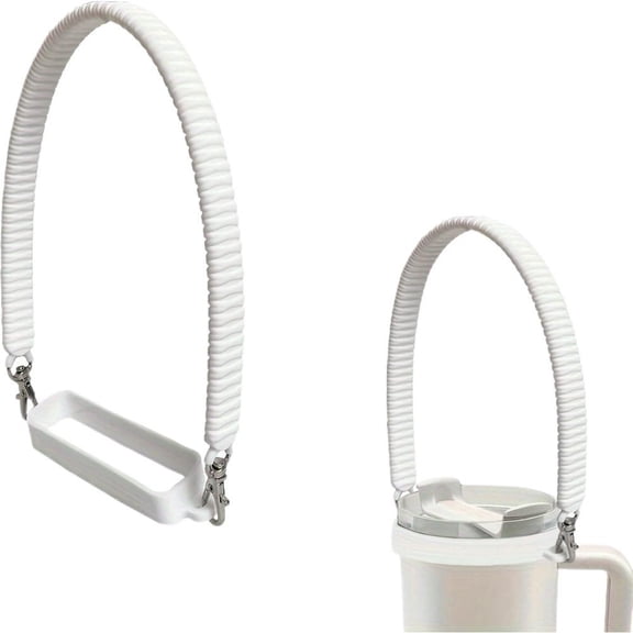 Strap For Water Bottle, Water Bottle Handle Strap, Water Bottle Handle Attachment for many Bottle, Silicone Water Bottle Strap Portable Water Bottle Sling for Most Cups - Type G
