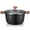 Black 1PCS, variant on Fohere 15-Piece Pots and Pans Set Non Stick, Induction Kitchen Cookware Sets, Aluminum, Beige
