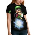 thumbnail image 6 of Luigi's Mansion Unisex T-Shirt for Boys Girls Short Sleeve Sports Top Breathable Blouse 3D Prints Tee Shirts Casual Children Clothing 110CM, 6 of 8