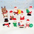 thumbnail image 2 of Christmas Epoxy Glue Cake Decoration Insert CardOld Man With BackpackOld Man With Backpack Gao Jinjia unisex, 2 of 2
