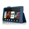 thumbnail image 2 of Amazon Kindle Fire HD 6 2014 Case Deep Blue - Slim Folding Cover Case for Amazon Kindle Fire HD 6 Inch 2014 Tablet With Smart Cover Auto Wake Sleep, 2 of 5