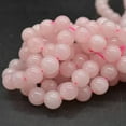 thumbnail image 6 of K-KED Grade A Natural Rose Quartz (pink) Gemstone Round Beads - 4mm 6mm 8mm 10mm-4 mm, 6 of 6