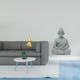 thumbnail image 2 of Estatua De Buda Con Calabaza Y Mono De Latón, Adorno Feng Shui, Figura Decorativa En Miniatura, Centro De Mesa Para La Decoración Del Festival De Primavera, Multifuncional, Para Hoteles,, 2 of 8