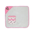 thumbnail image 2 of Disney Baby Minnie Mouse Hooded Towel with 5 Piece Washcloth Set, Cute Face Print, GS71797, 2 of 2