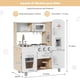 thumbnail image 3 of Cocina juguete de madera Costway con teléfono placa de Cocción Nevera Microondas fregadero Dispensador de agua, 3 of 7