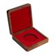thumbnail image 3 of Caja de coleccionista, porta monedas conmemorativas, caja de regalo para coleccionistas, almacenamiento rojo, 3 of 9