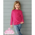 thumbnail image 2 of Miss Popular 4-Pack Girls' Long Sleeve Crew Neck T-Shirts, Sizes 7-16, 2 of 6