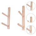 thumbnail image 3 of 2 Pieces Wood Yoga Mat Storage Rack Yoga Mat Organizer Holder for Skateboard, 3 of 5