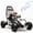 Black, variant on Akaber Kids Electric Go Kart for Aged 6+, 24V Drift Kart Dual 200W Motors, Ride on Toy with Bluetooth Music and LED Lights, Metal Frame