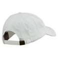 thumbnail image 4 of Flags Star of Life Embroidered Washed Cap - White OSFM, 4 of 5