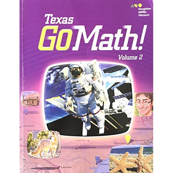 Pre-Owned Go Math! Texas Grade 3: 2 (Houghton Mifflin Harcourt Go Math!) Paperback