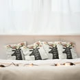 thumbnail image 7 of Ambesonne Saying Throw Pillow Cover 4 Pack, Love What You Do Lettering, 24", Multicolor Pink, 7 of 7