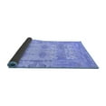 thumbnail image 2 of Ahgly Company Indoor Square Oriental Blue Traditional Area Rugs, 5' Square, 2 of 4