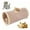Khaki, variant on Pet Toys Cat Tunnel Durable Suede Collapsible Play Tube Toys for Indoor Cats Puppies and Rabbits