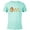 Ocean Blue, variant on Winnie the Pooh Owl Classic Lettering - Short Sleeve Blended T-Shirt for Adults - Customized-Navy Heather