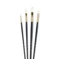 thumbnail image 2 of Princeton Brush Real Value 4-Brush White Taklon Brush Set, Round 1, Bright 4, Filbert 4, Flat 6, 2 of 2