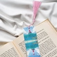 thumbnail image 6 of Kdxio Lighthouse Sea Port Print Metal Tassel Bookmarks,Perfect Gift for Art Lovers and Bookworms Metal Bookmarks for Women, 6 of 8