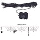 thumbnail image 3 of Uuiauoio Halloween Web Light String with LED Bulbs,Indoor Outdoor Decoration for Parties and Haunted Houses, Battery Operated Spider Web Design for Walls, Fences, and Porch Displays, 3 of 5