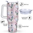 thumbnail image 3 of 40oz Tumbler with Handle and Straw Lid | Vacuum Insulated Leak Proof Tumbler | Stainless Steel Travel Mug Water Bottle Cup Keeps Cold & Hot, 3 of 7