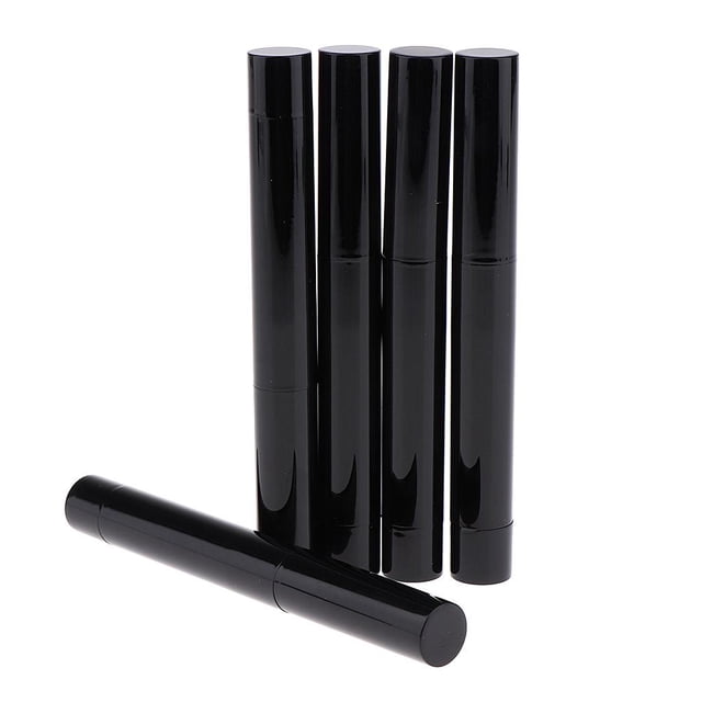 5PCS Sunnimix Maquilje Plástico Cosmético Bricoje Lápices es Bálsamo Tubos De Envases Vacíos Botellas de tubos de barra de labios vacíos