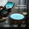 thumbnail image 6 of Homedics 10” Drift Sandscape, Premium Wood, Compact Size, Zen Garden, Meditation Accessories, Decorative Sandscape, Smart LED Lighting, Wi-Fi Enabled (Walnut), 6 of 6