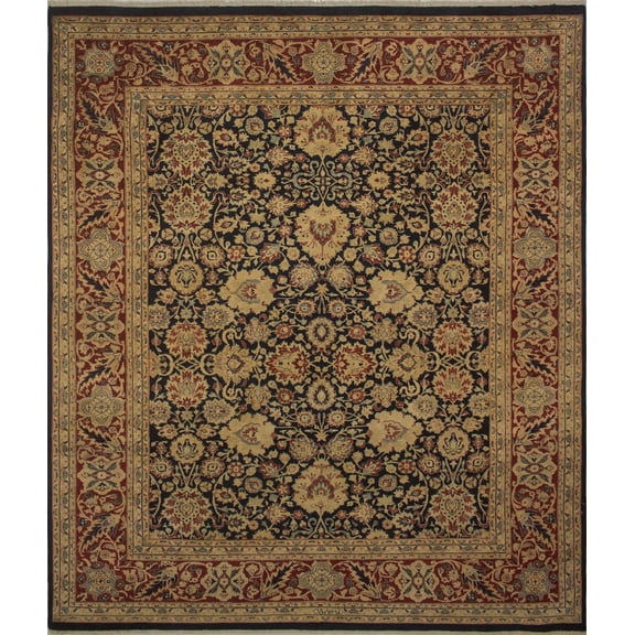 Wali Etty Blue/Red Rug, 8'1" x 9'8"