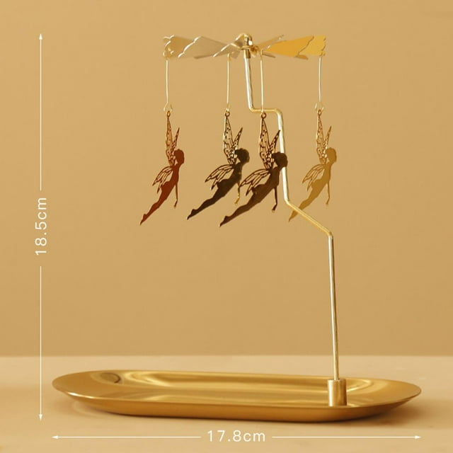 Tea Light Candle Holders Rotating Candlesticks Home Wedding Table Decor Elf