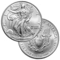 thumbnail image 3 of Lot of 5 - 2004 Silver American Eagle - 1 Troy Ounce, .999 Pure, 3 of 3